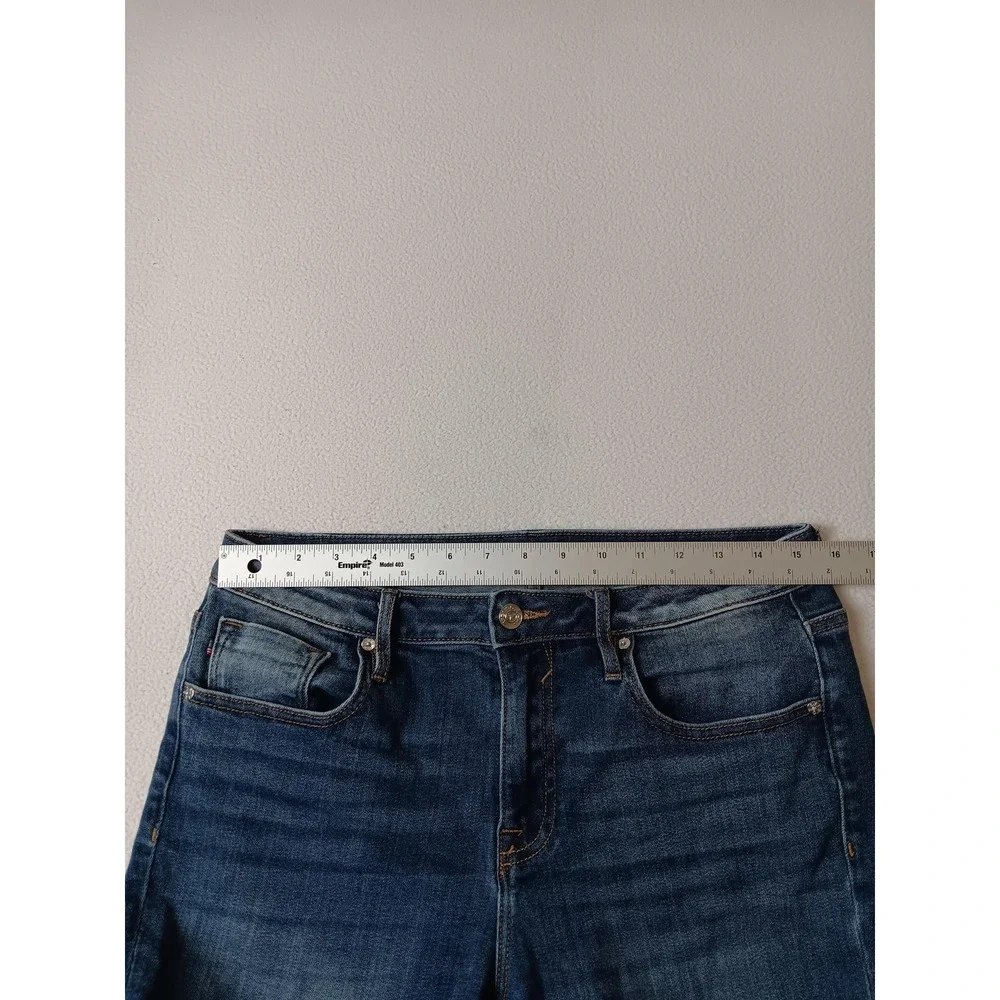 VIGOSS Jeans Womens Size 31 Blue Medium Wash Bootcut Jagger Mid Rise Stretch